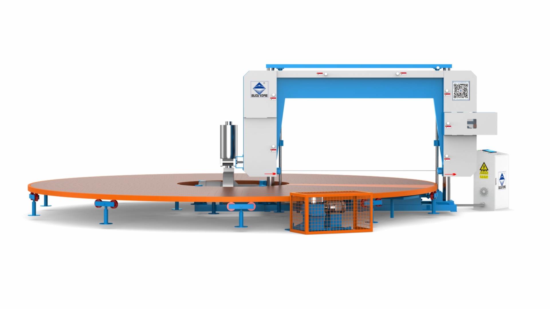 ECMT-107 108 108B 全自动圆盘泡绵平切机