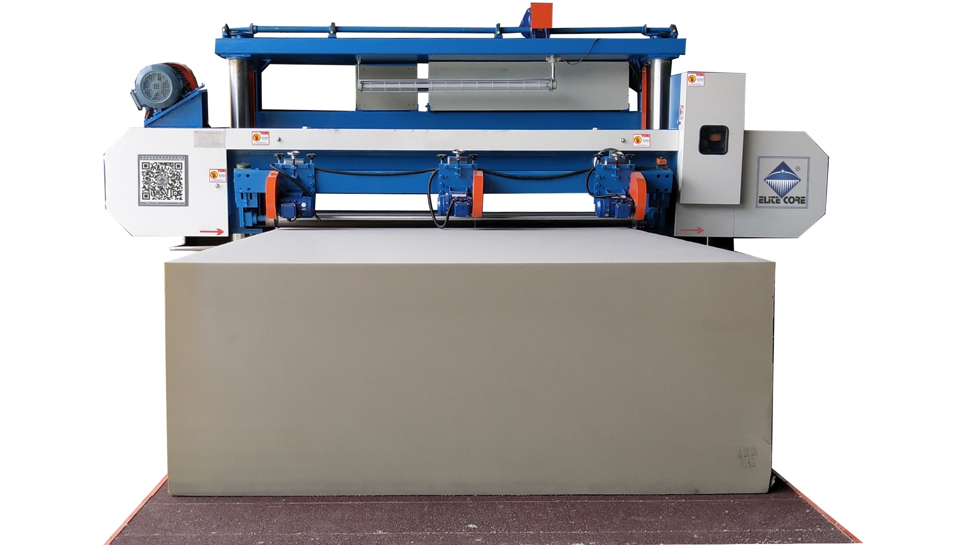 ECMT-115 115B 全自动路轨式泡绵平切机