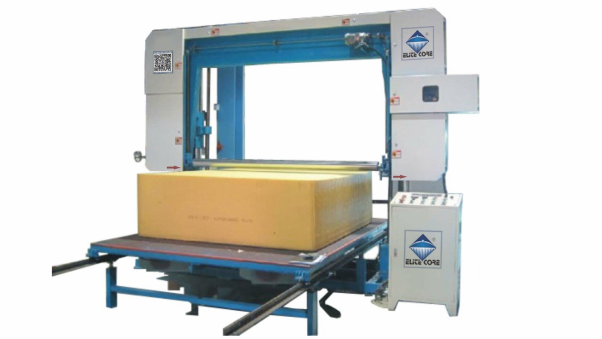 ECMT-104B 105B 全自动吸风泡绵平切机